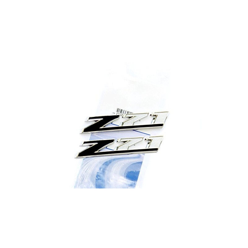 2pack OEM Z71 Emblem Badges 3D Compatible with Silverado 1500