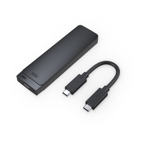 LENTION USB C to NVMe & SATA M.2 SSD Enclosure,