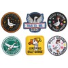 6 PCS Funny Goose Patches Meme Certified Silly Goose Embroidered