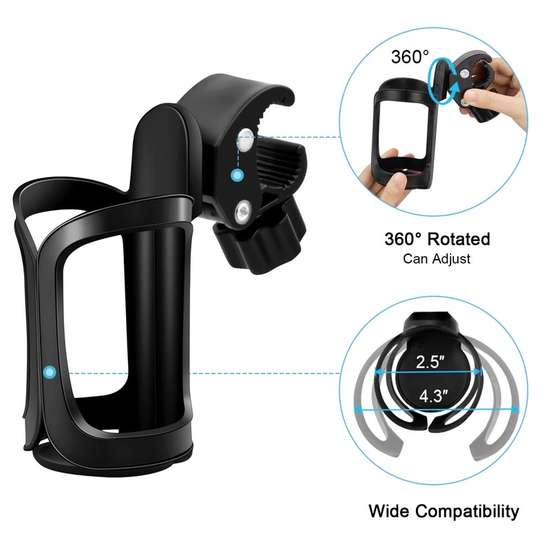 Bike Water Bottle Holder Cage Holder, Universal Bicycle Cup Holder,