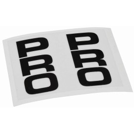 Air-Uni Uni Turbo seat post decal old school BMX for 7/8" seatpost  - BLACK on CLEAR