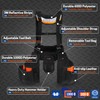 WISEPRO Tool Belt with Suspenders, Heavy Duty Adjustable Detachable Electrician
