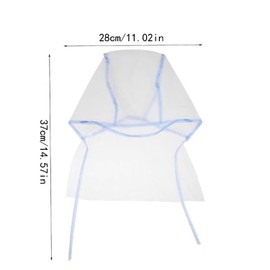 TJHypenete 12Pcs Hair Highlighting Cap with Holes, Hair Coloring Dye Cap Frosting Cap, Highlight Hair Coloring Frosting Dye Cap, Hair Coloring Kit Highlight Cap for DIY Salon Hair Dyeing Hairdressing