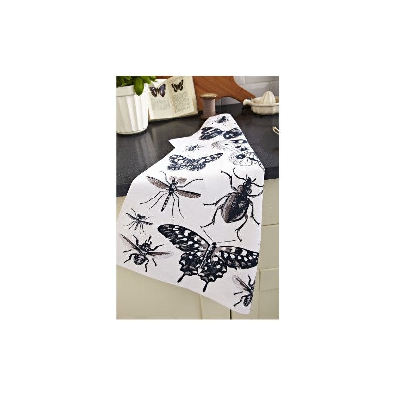 Butterfly Collection cotton tea towel