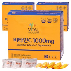 Chong Kun Dang Vitamin C, 200 tablets, 3 pieces / 종근당 비타민C, 200정, 3개