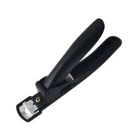 Professional Acrylic False Nail Clippers for Acrylic Nails, Black Nail Tip Cutter Nail Manicure Tool for Salon Home Nail Art