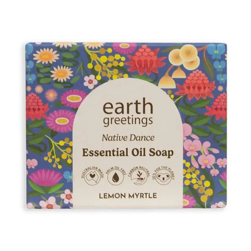 Earth Greetings Essential Oil Soap 120g, Lavender & Green Clay
