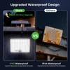 nipify Solar Motion Lights Outdoor, 3 Modes Split Motion Sensor