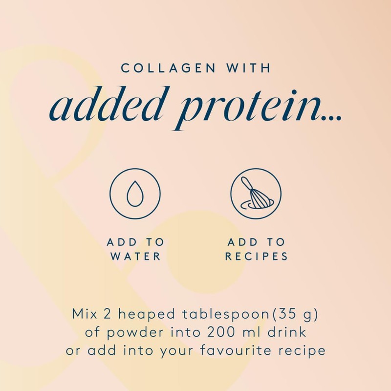 Dose & Co Collagen Protein Powder - Vanilla, 420g |