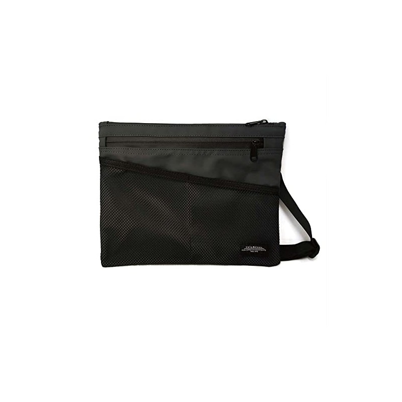 Liberta Men's Women's Sacoche Bag, Casual, Simple, Black
