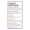Multivitaminico Diario Para Hombre New Chapter 48 Tabletas Sabor Sin