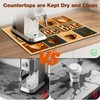 Dish Drying Mat for for Kitchen Counter-Coffee Bar Mat Accessories