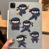 24 Sheets Ninja Make a Face Stickers for Kids –