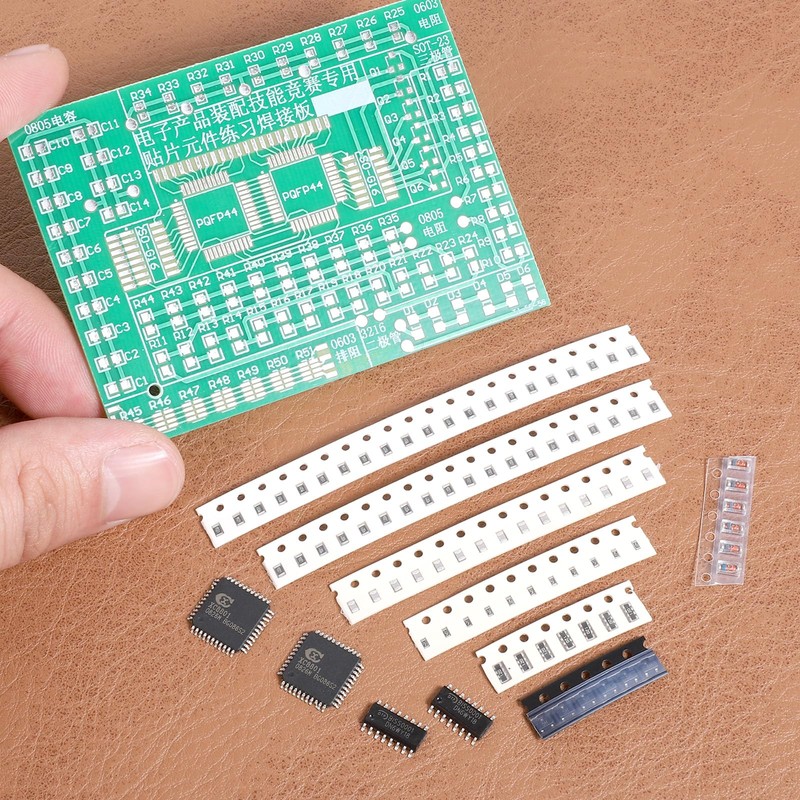 Solder Practice Board Kit - Professional SMD Circuit Welding Training