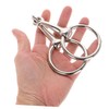 BIUDECO Durable Stainless Steel Horse Bit Tie Ring Heavy Duty