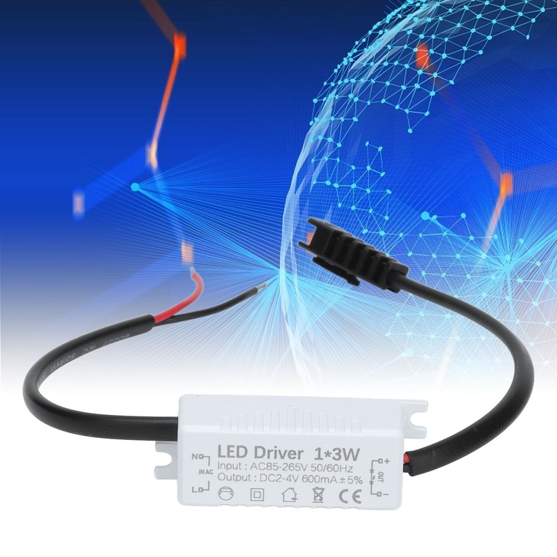 LED Driver AC 85‑265V to 2‑4V DC Power Supply Transformer