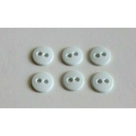 Unbranded 6/pcs Buttons Size Small Diameter=3/8"(