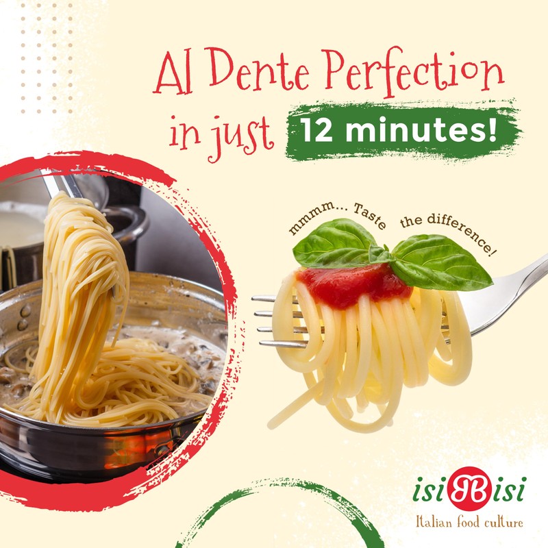 isiBisi Gluten-Free Spaghetti Pasta, 6-Pack - Artisanal Corn and Rice