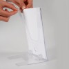 M & T Displays Clear Acrylic Brochure Holder 4x6 inch