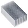 2Pcs Aluminum Electronic Radiators Fast Heat Dissipation Anti Oxidation Practicable