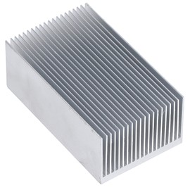 2Pcs Aluminum Electronic Radiators Fast Heat Dissipation Anti Oxidation Practicable Extruded Heat Sink for ReplacementWithout Adhesive