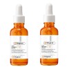 2 Bottles Vitamin C Serum For Brightening & Glowing Skin
