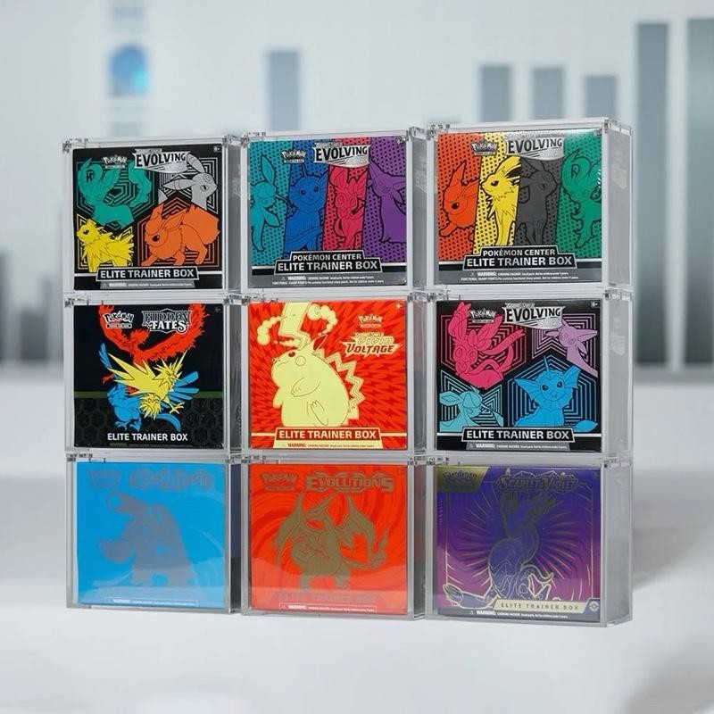Pokemon Etb Elite Trainer Box Collection - Assorted Designs From