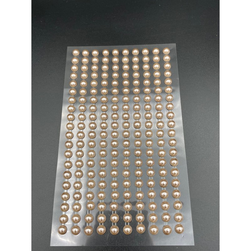 Syntego Pearl Stickers for Crafts - 200 Self Adhesive 6mm