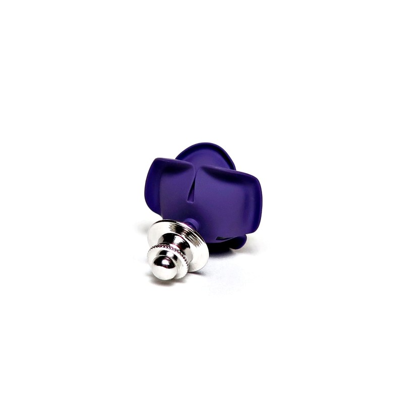 KIETH Lapel Pin Pin Brooch Pin Badge Rose Flower Purple