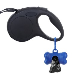 Downtown Pet Supply Dog Pet Waste Poop Bags with 2 Leash Clips and Dispensers (520 Bags, Rainbow with Paw Prints)