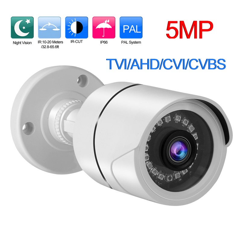 Outdoor IP66 Waterproof Security Camera TVI/AHD/CVI/CVBS Night Vision Analog CCTV