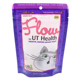 In Clover Flow Soft Chews for Daily Support for UT Health in Cats, Scientifically Formulated with Natural Ingredients for a Healthy Urinary Tract. 2.1oz. (60gm)