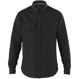 Replay Men's Shirt with Chest Pockets, Black 098 (Black), M