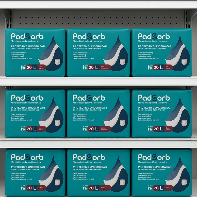 Padsorb Protective Underwear stretchable, high-absorbenc