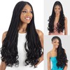 FreeTress Crochet Braids 3X French Curl 22" (pack of 1,