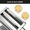 Pasta Maker, METLUCK Stainless Steel Pasta Machine Manual Roller Pasta