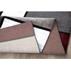 Contemporary Modern Boxes Area Rug 5' 3" X 7' 3"