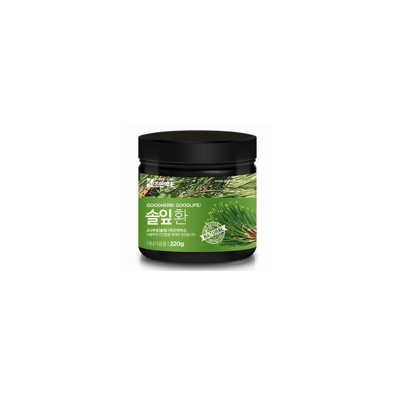 Joeun Yakcho 굿허브 솔잎환 220g Good Herb Pine Needle Powder