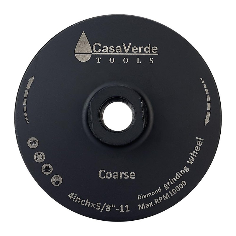 Casaverde 4" Resin Filled Diamond Cup Wheel,Granite Cup Wheels with