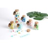 MUSHENJI 101PCS Cute Capsule Message Love Letters Plastic Capsule Love