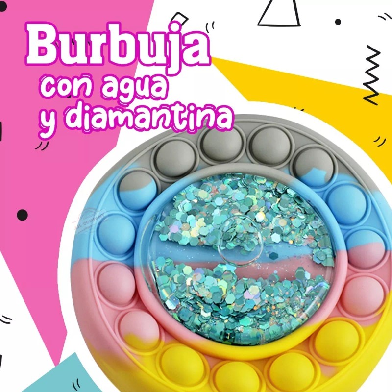 J.H. Company Bolsa De Mano Pop It Juguete Didactico Sensorial