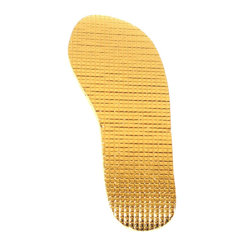 Delux_Fashion Comfort Insoles Gold Gold, gold