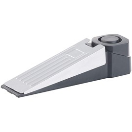 VisorTech Türkeil Alarm: Elektronischer 2in1-Türstopper mit Alarm (Alarmkeil, Türalarm Keil, Bewegungsalarm)