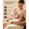 Momcozy Hands-Free Pumping Bra, Wireless & Seamless Breast Pump Bra,