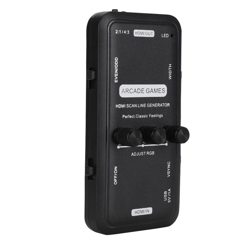 Portable HDMI Video Image Scan Line Generator for ARCADE GAMES