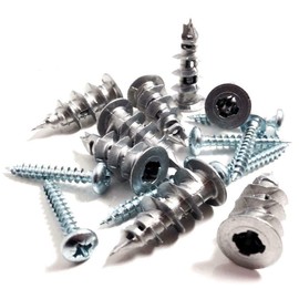 Nartel® Metal Self Drilling Plasterboard Fixings Raw Plugs Cavity Wall (10 PACK)