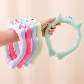 Cat Ice Cooling Neck Collar Scarf Tube 18°C - Mint