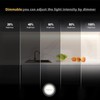 TUNICHX RF Touch Panel Remote 2.4G 4-Zone for Dimmer and