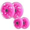 Front 120mm & Rear 80mm Light-Up Flashing 3-Wheeled kid Scooter