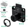 Faankiton 4 Sets Security Drawer Locks, Security Cam Lock 22mm,